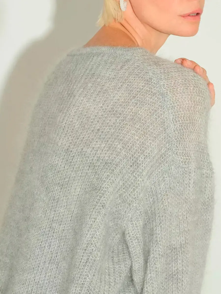 Джемпер из мохера