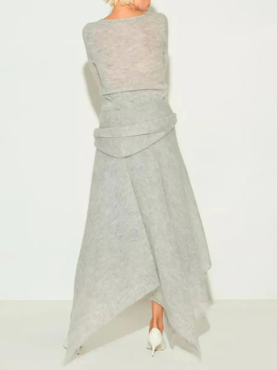 Накидка из мохера