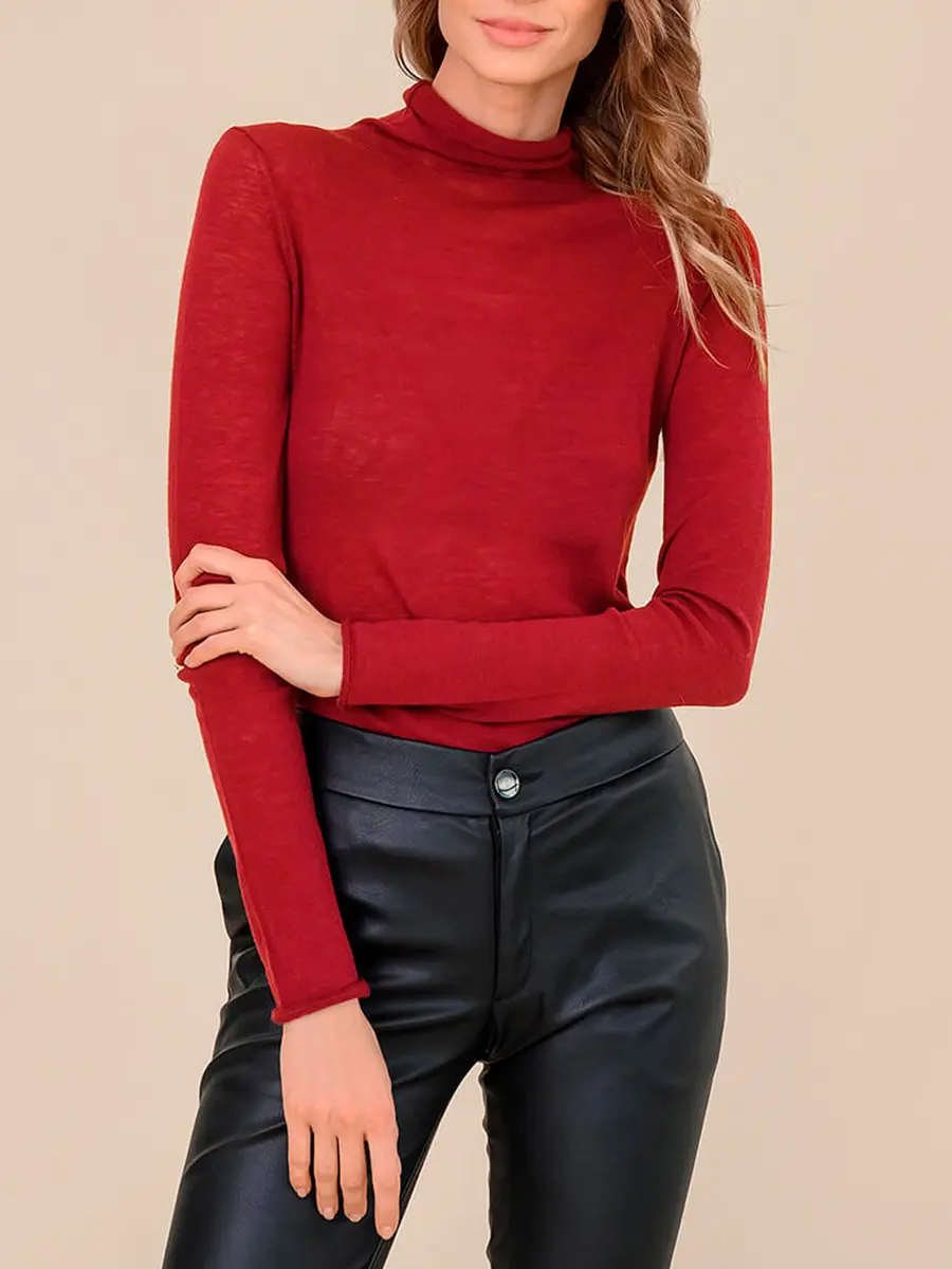 Водолазка шерстяная