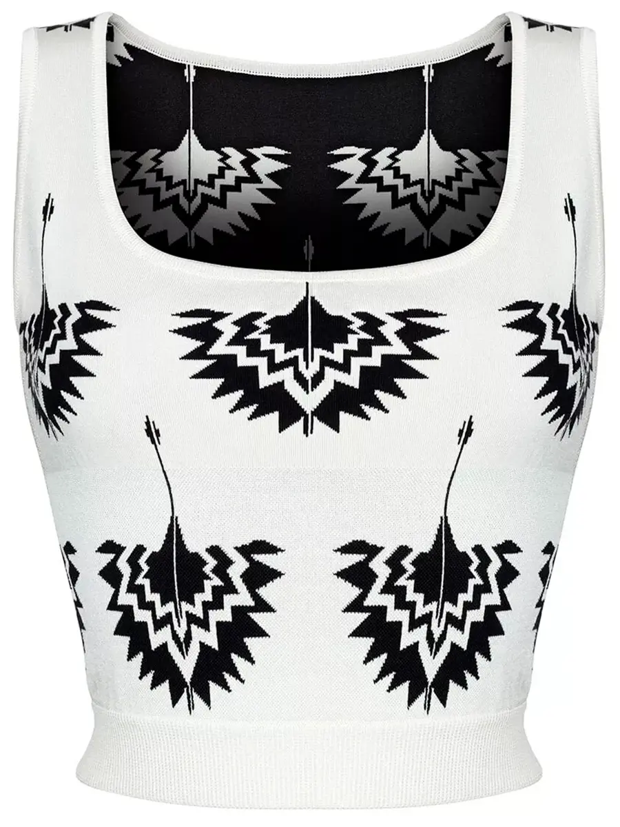 Топ из шелка и вискозы