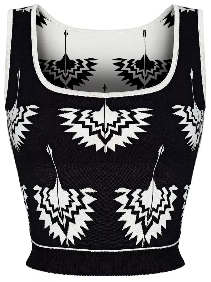 Топ из шелка и вискозы