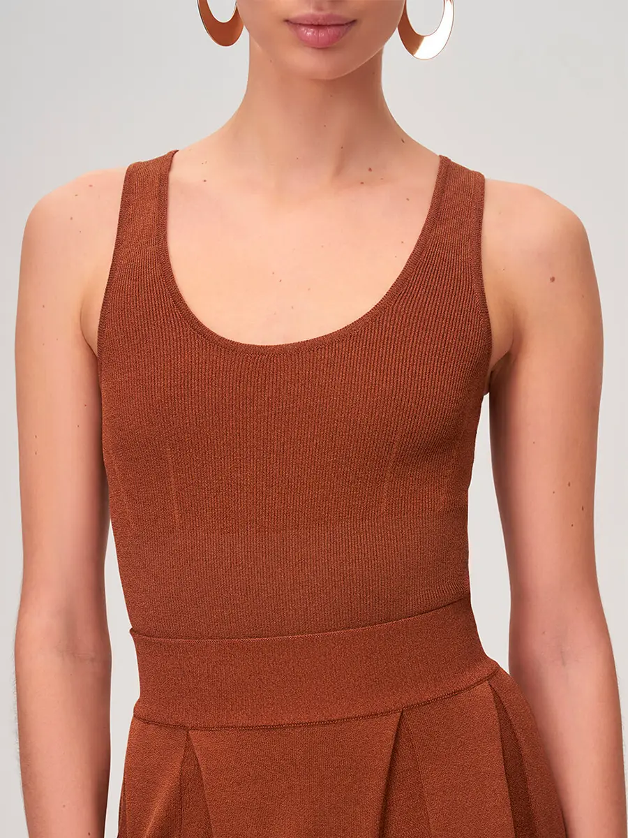 Боди из шелка и вискозы