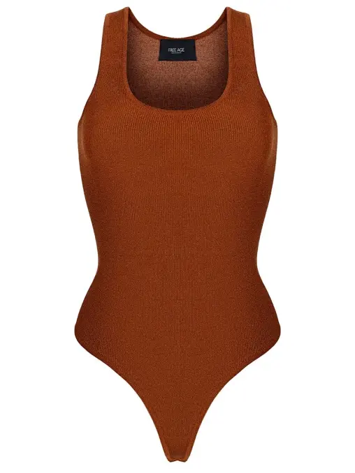 Боди из шелка и вискозы FREE AGE