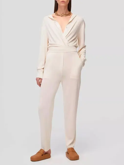 Брюки шелковые FREE AGE