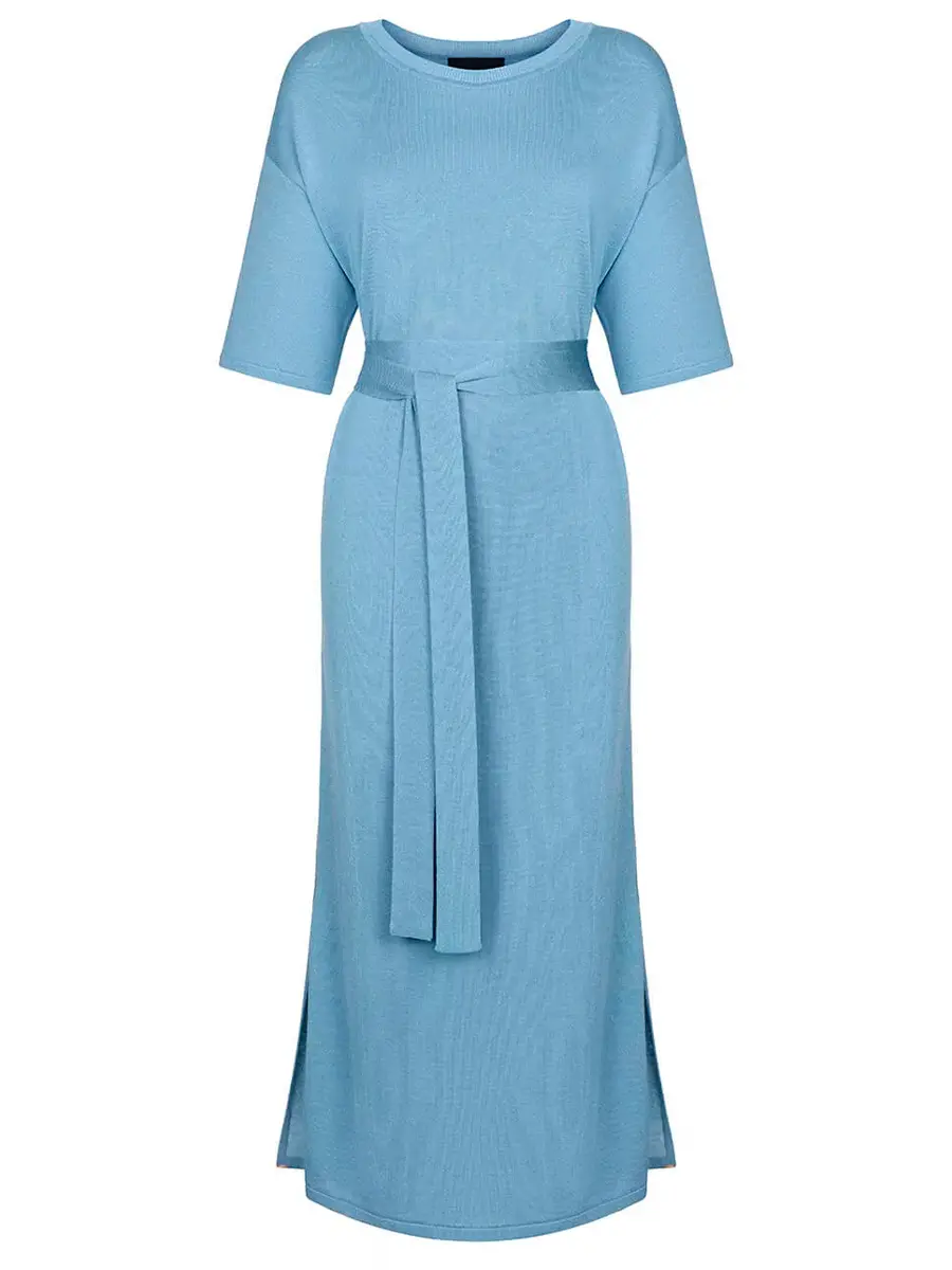 Платье шелковое