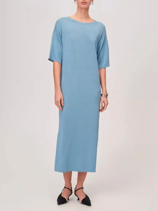 Платье шелковое FREE AGE