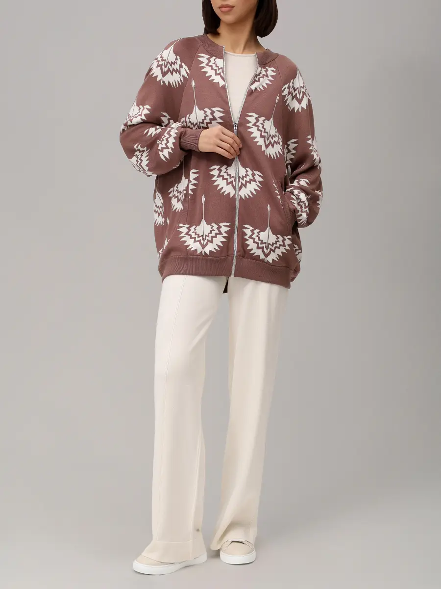 Кардиган шелковый