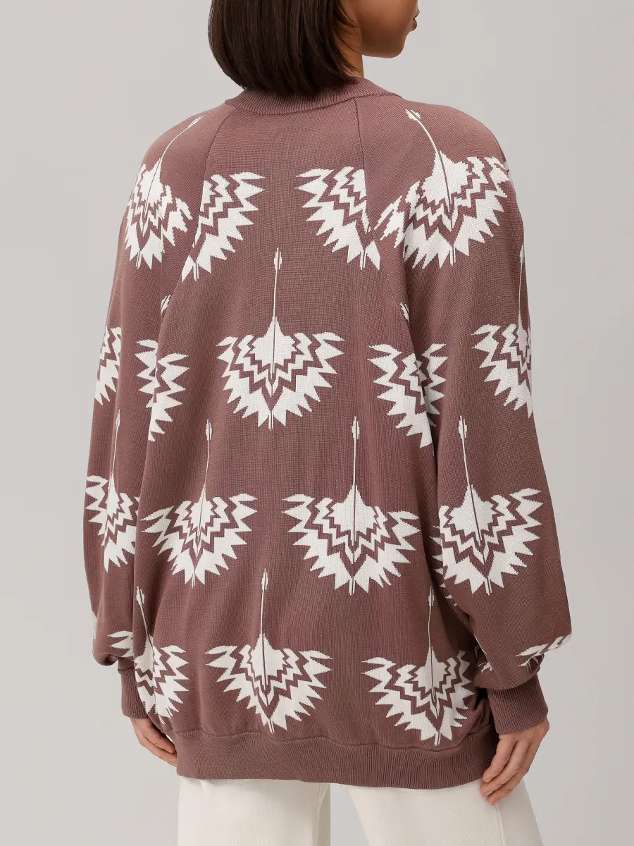 Кардиган шелковый