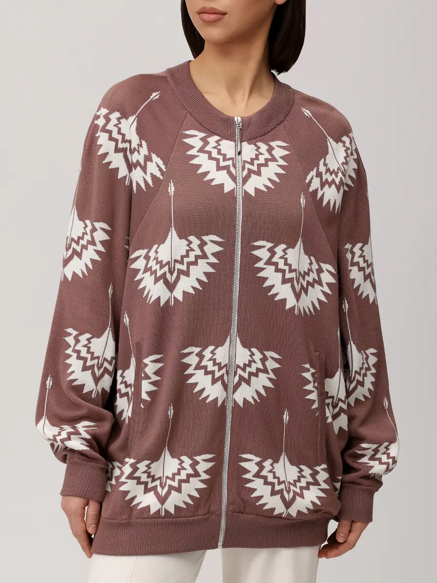 Кардиган шелковый