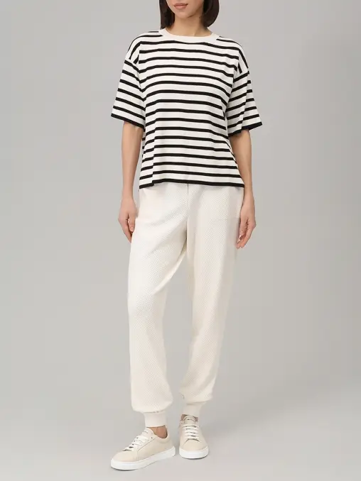 Джоггеры шелковые FREE AGE