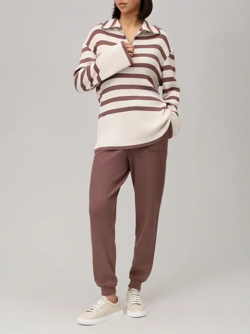 Джоггеры шелковые FREE AGE