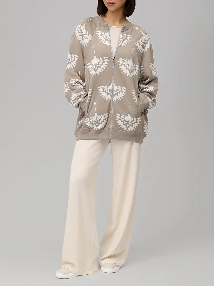 Кардиган шелковый