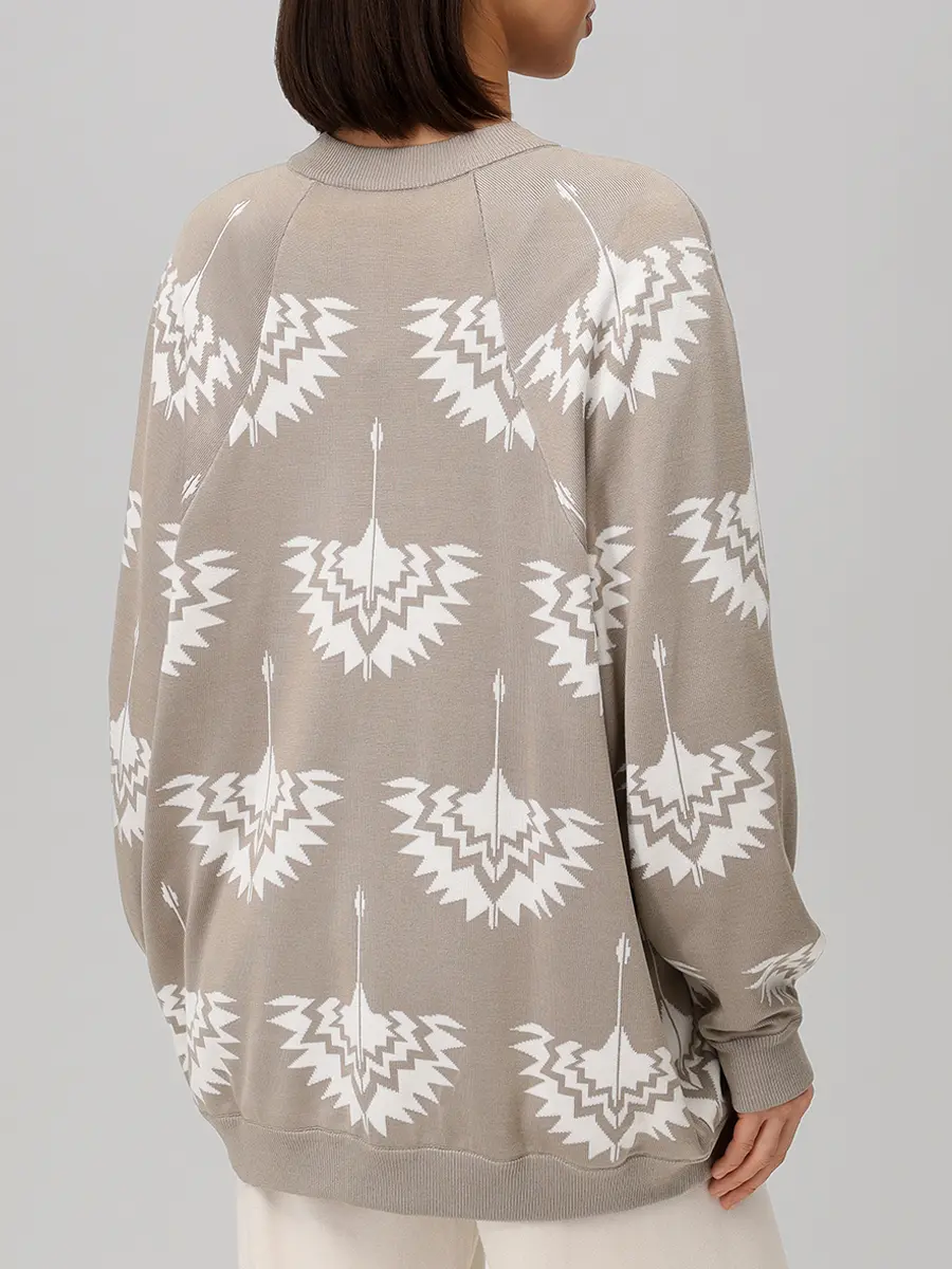 Кардиган шелковый