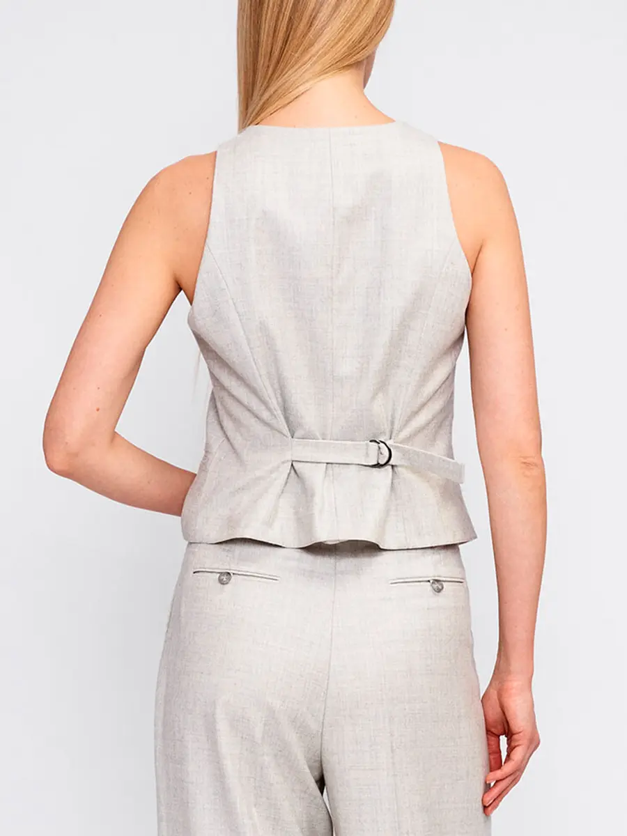 Жилет из кашемира и шерсти