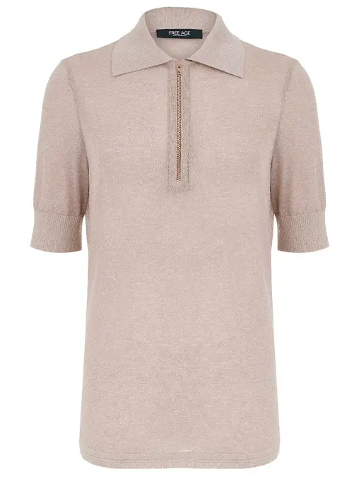 Поло из вискозы FREE AGE