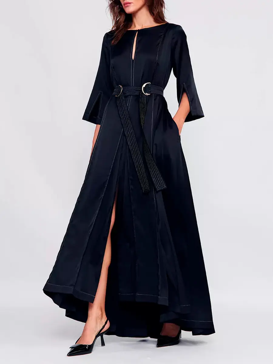 Платье шелковое