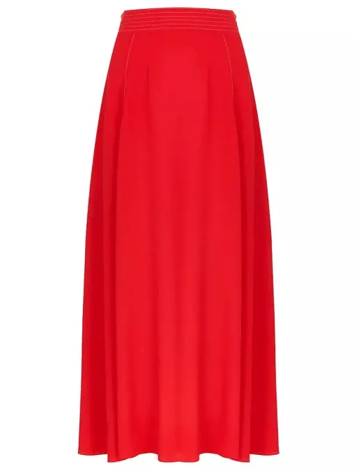 Юбка из шелка и ацетата FREE AGE