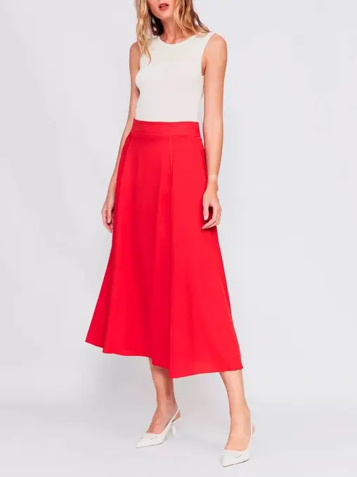 Юбка из шелка и ацетата FREE AGE