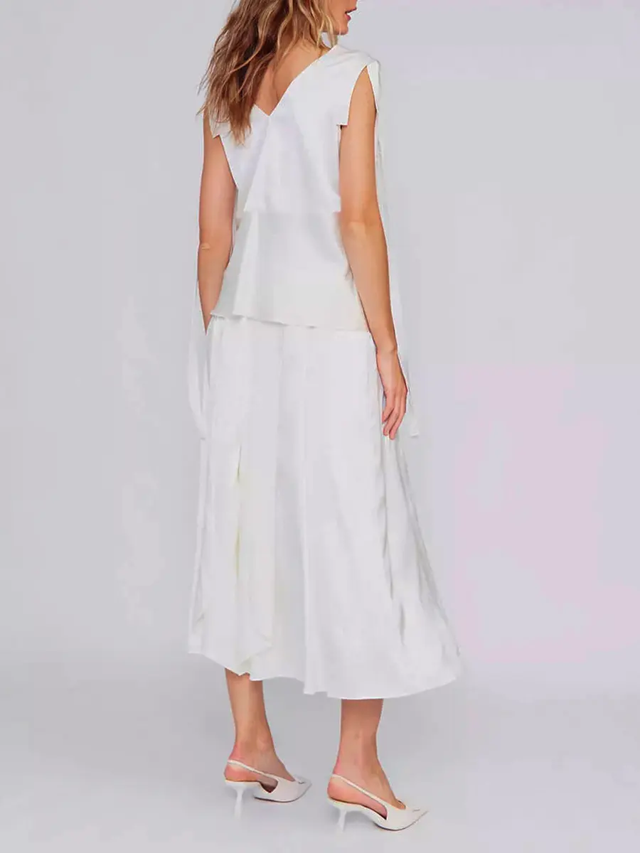 Юбка шелковая