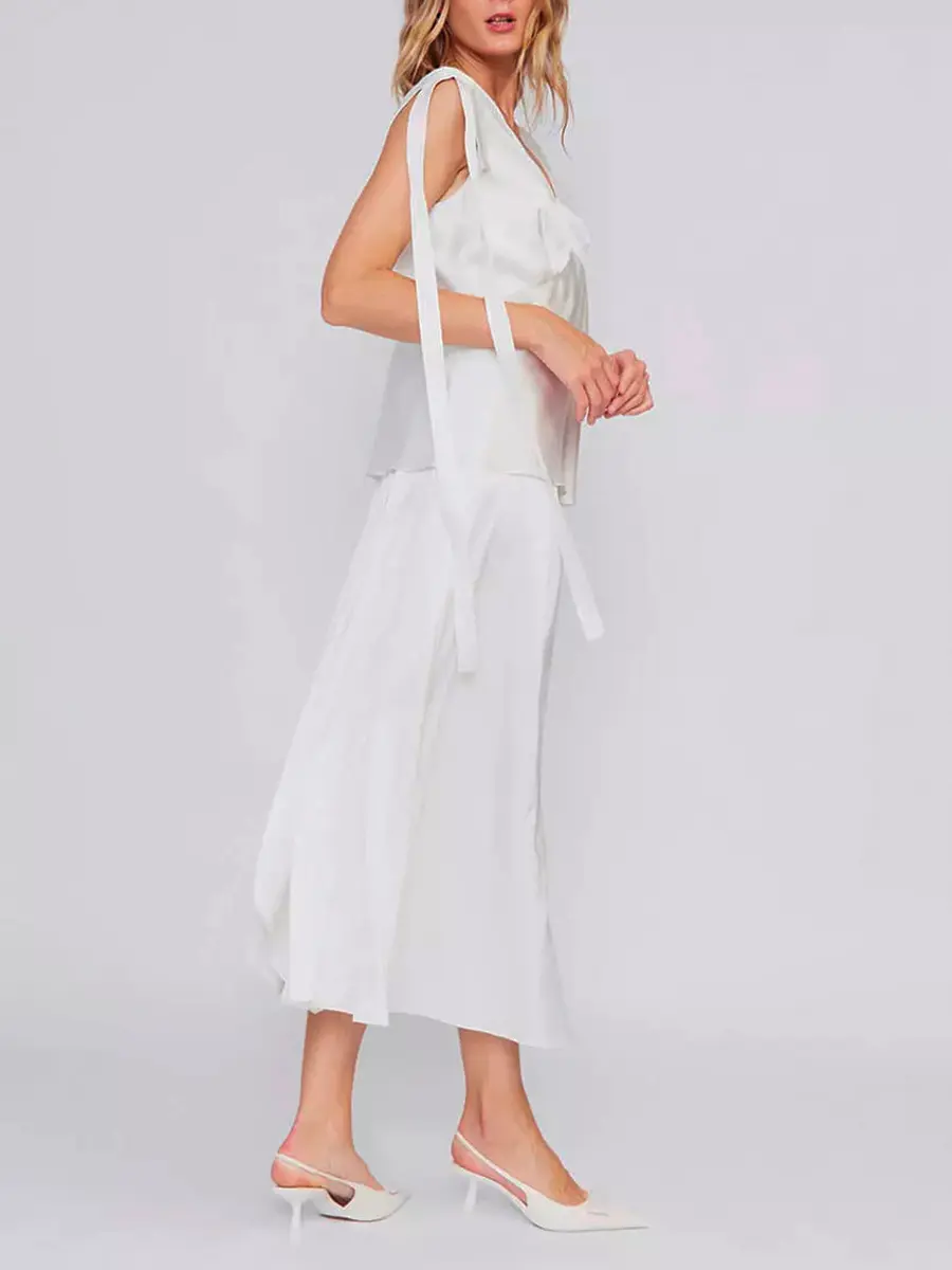 Юбка шелковая