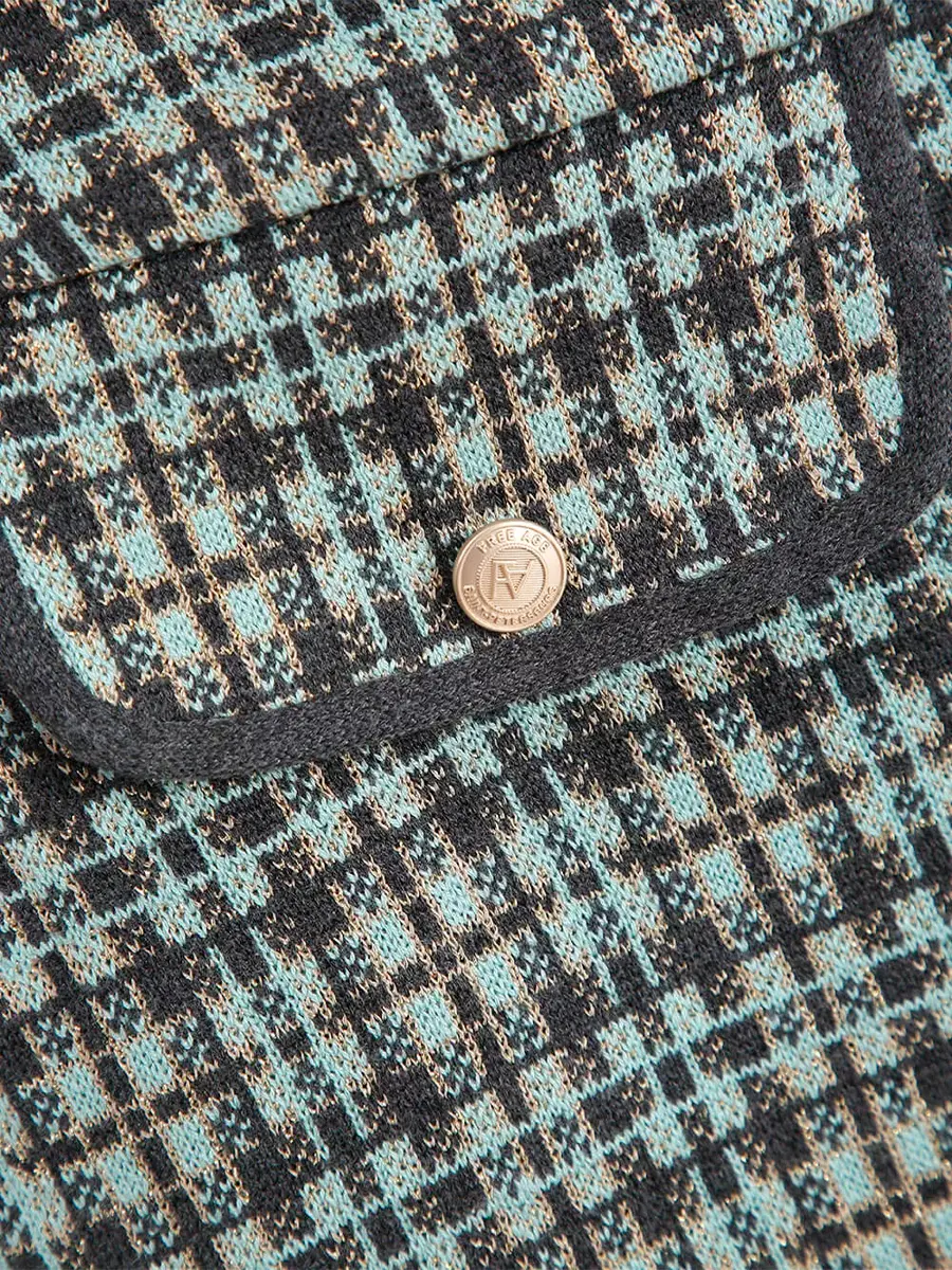 Юбка из шелка и кашемира