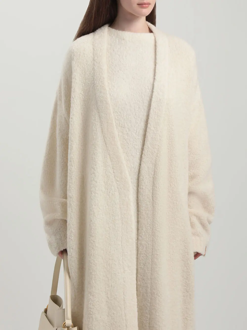 Кардиган из шерсти альпака