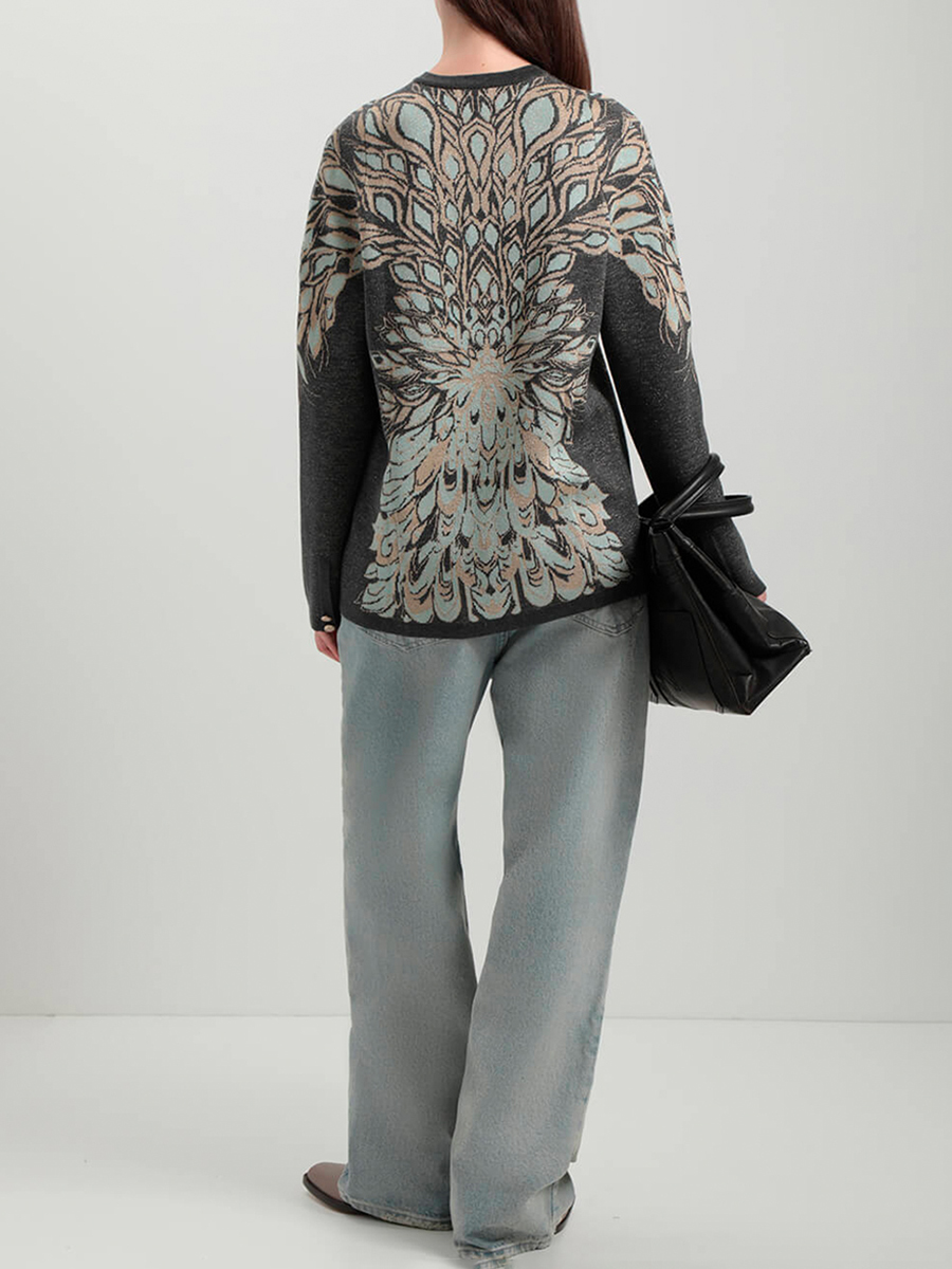 Кардиган из шелка и кашемира