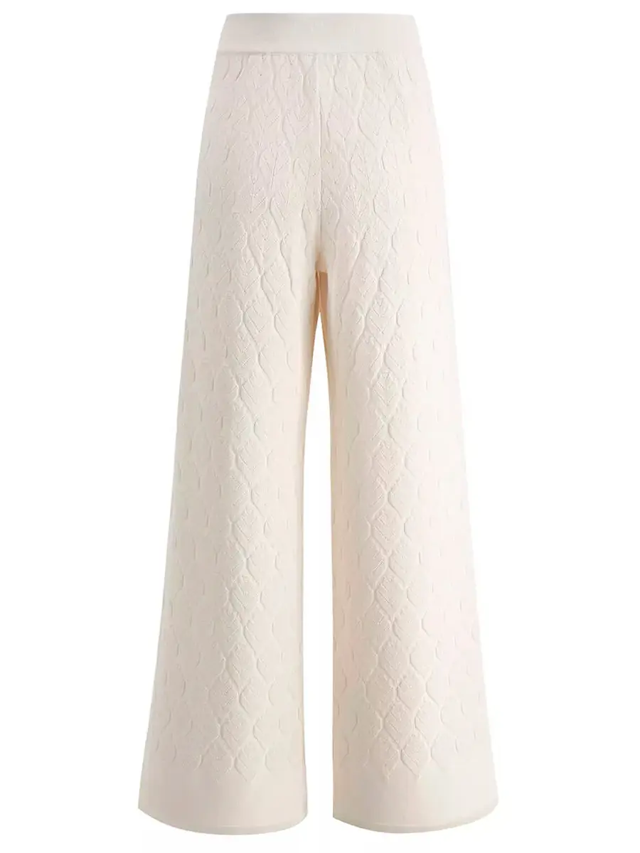 Брюки из шелка и кашемира