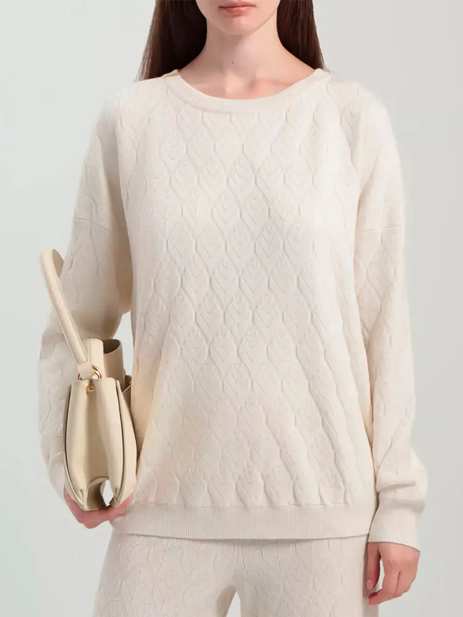 Джемпер из шелка и кашемира