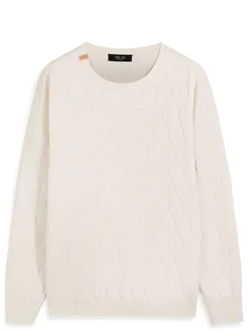 Джемпер из шелка и кашемира FREE AGE