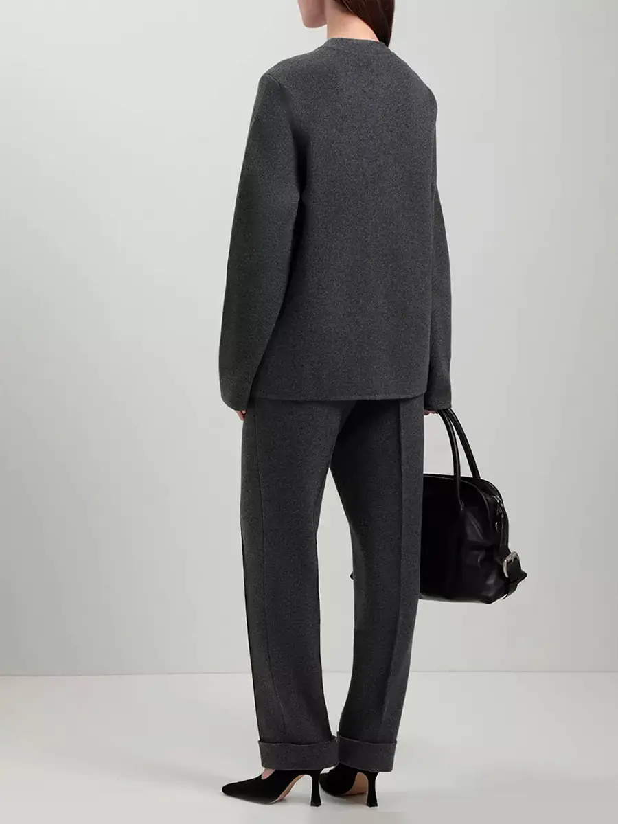 Брюки из шерсти и кашемира