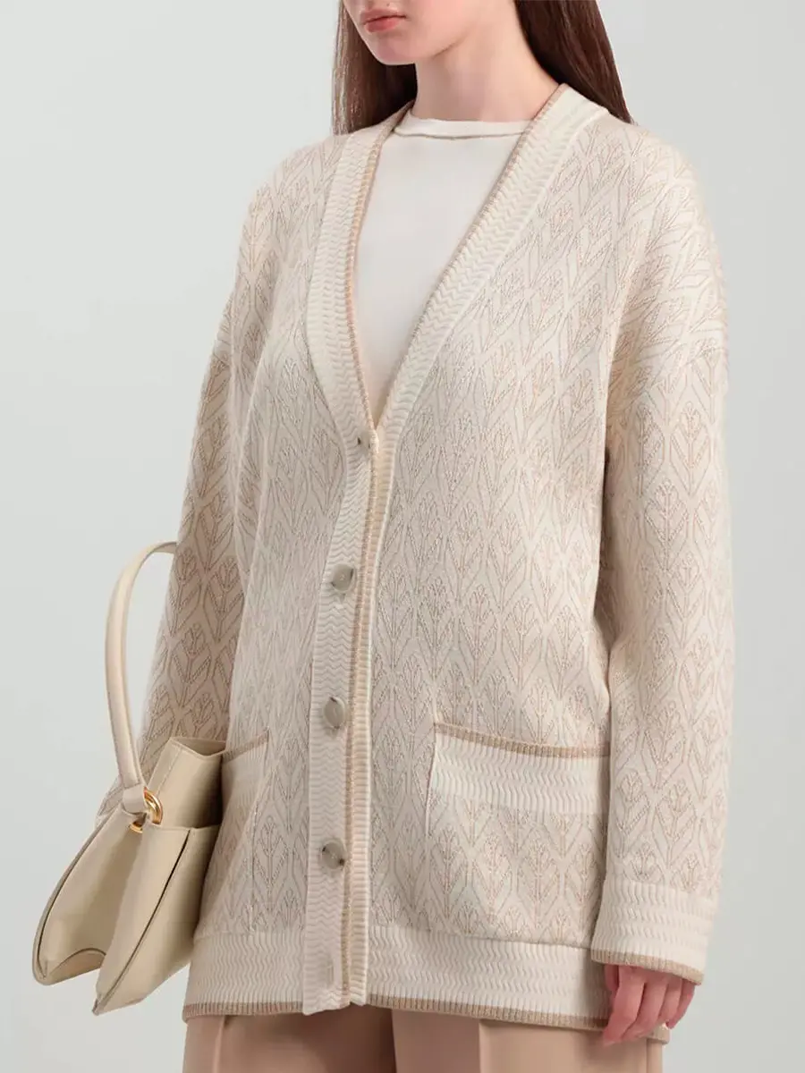 Кардиган шелковый