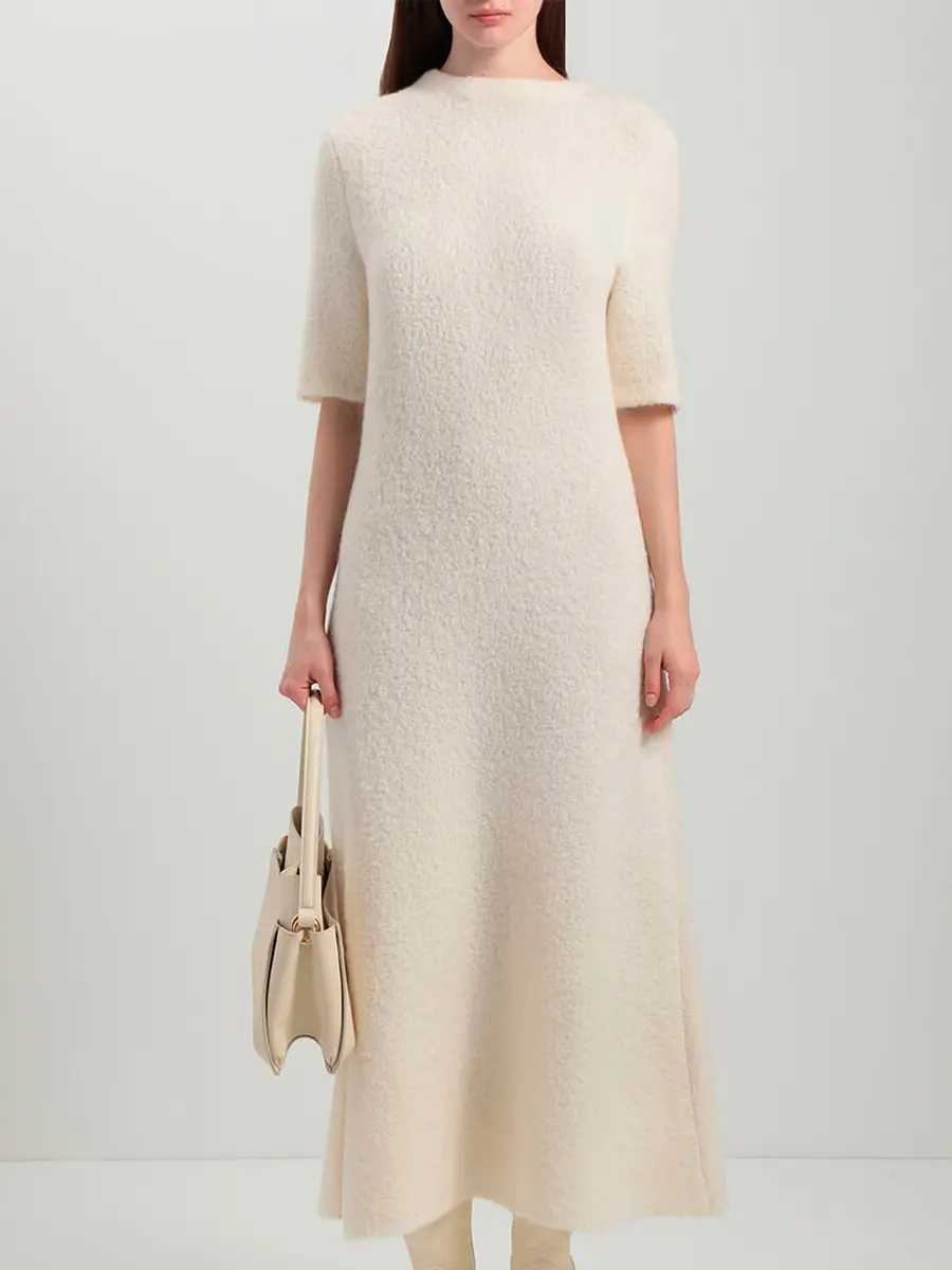 Платье из шерсти альпака