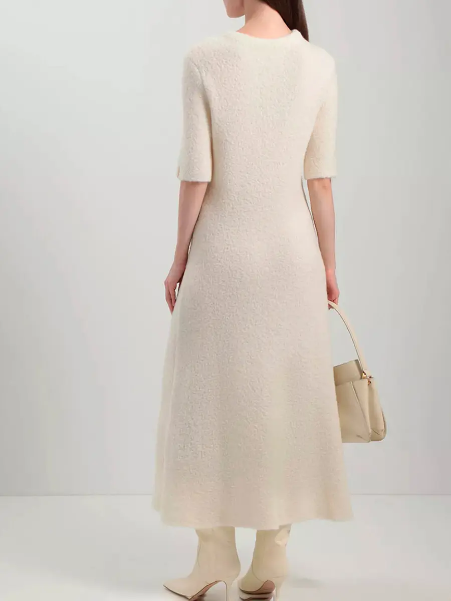 Платье из шерсти альпака