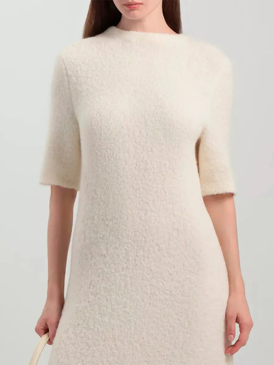 Платье из шерсти альпака