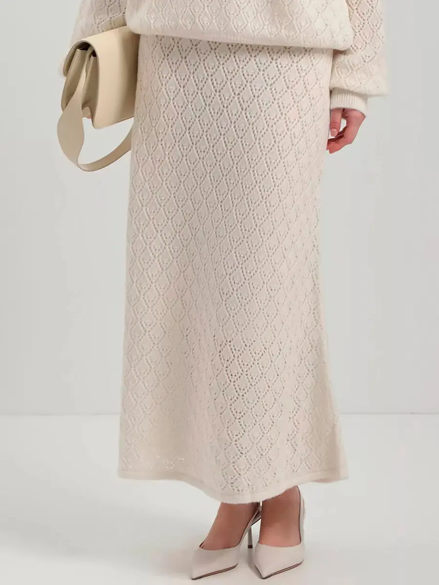 Юбка трикотажная