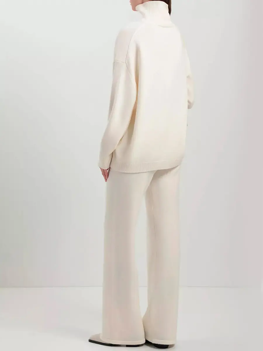 Брюки из шерсти и кашемира