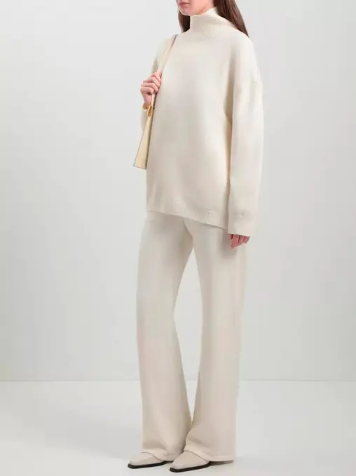 Брюки из шерсти и кашемира FREE AGE