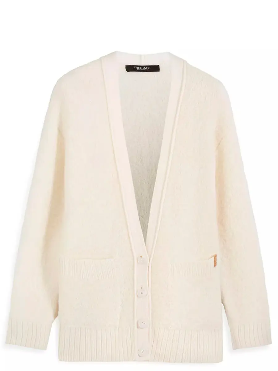 Кардиган из шерсти альпака