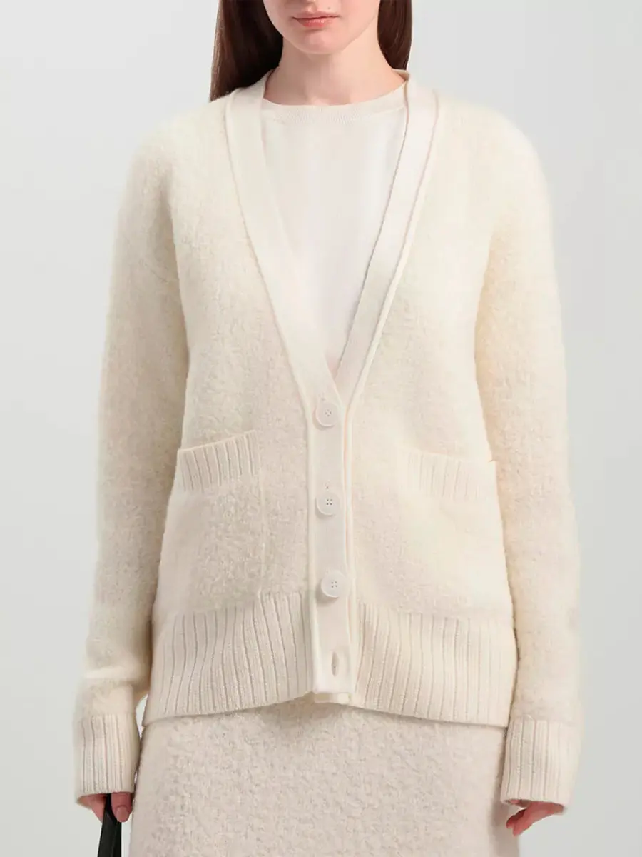 Кардиган из шерсти альпака