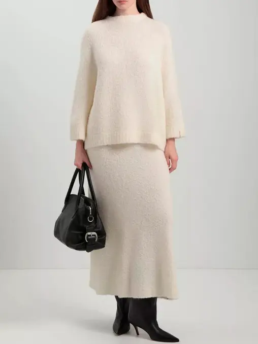 Джемпер из шерсти альпака FREE AGE