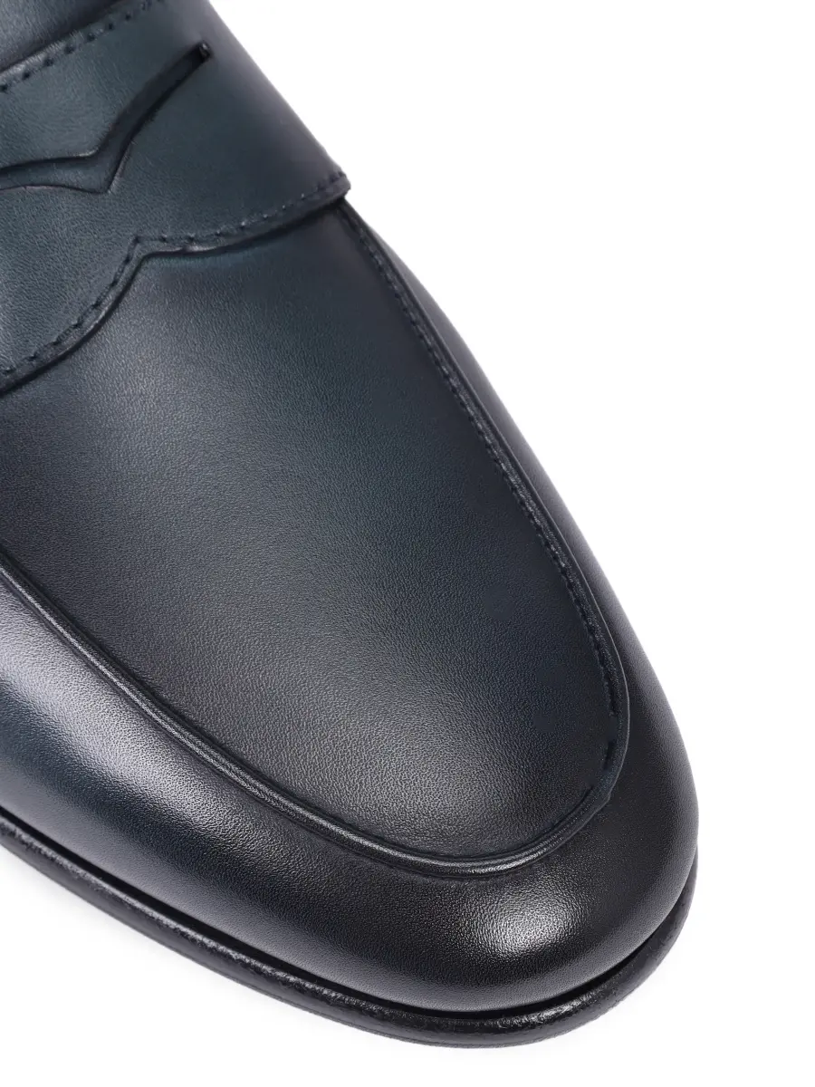 Лоферы кожаные