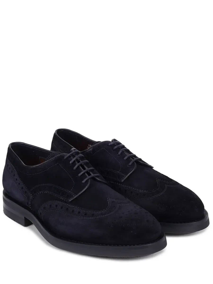 Броги замшевые