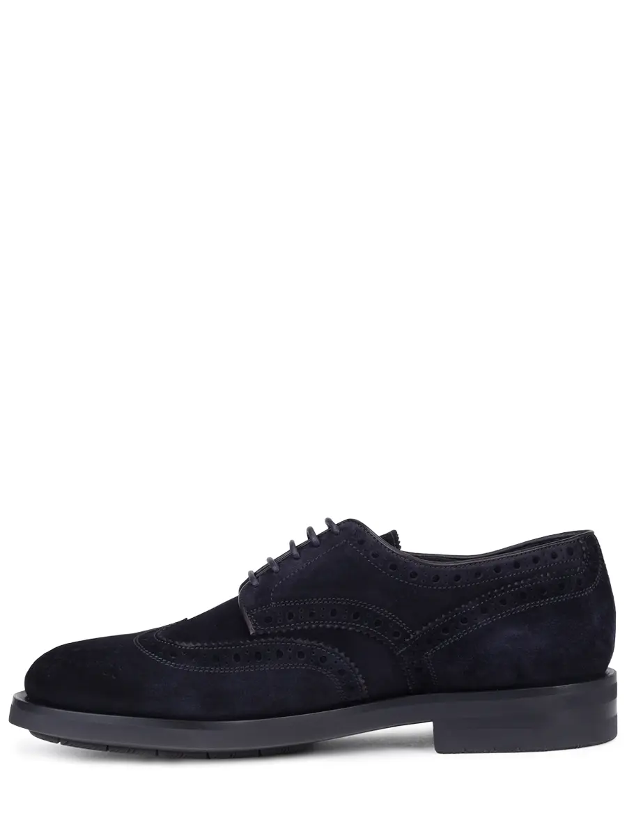 Броги замшевые