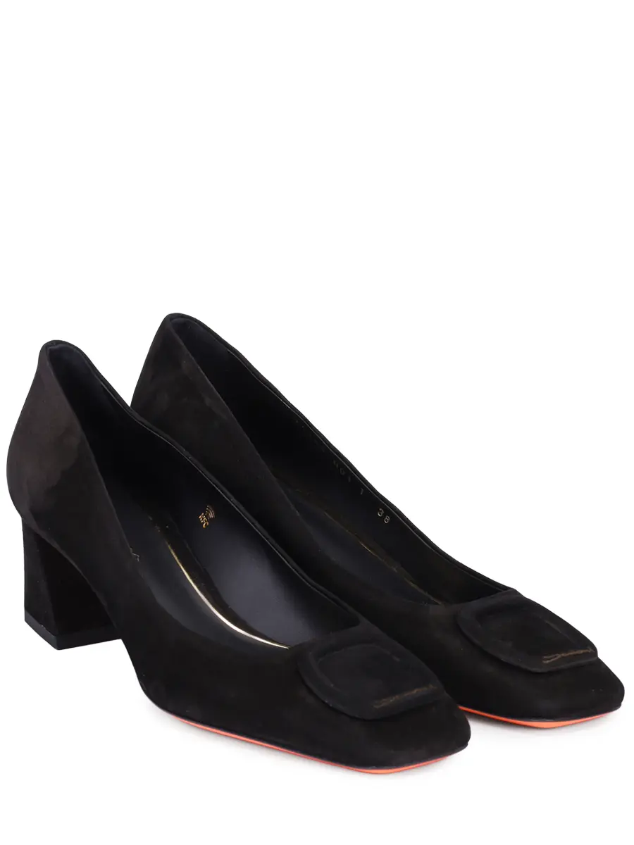 Туфли замшевые