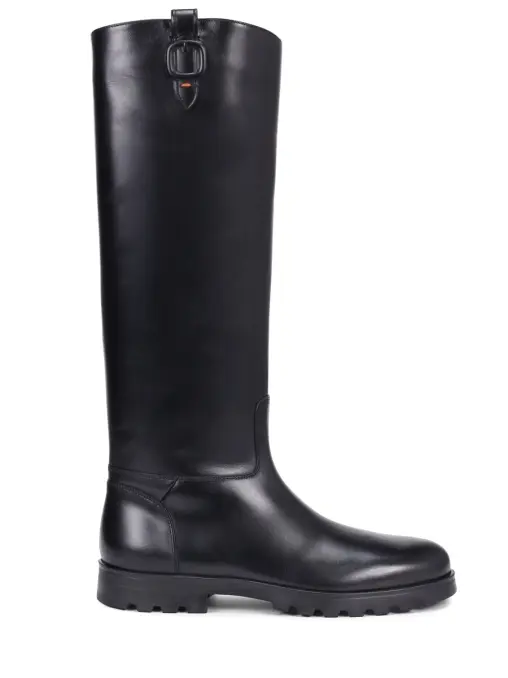 Сапоги кожаные SANTONI