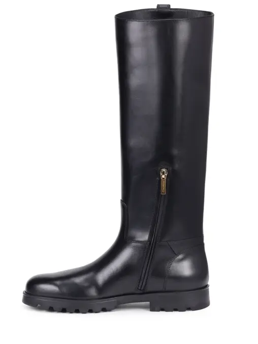 Сапоги кожаные SANTONI