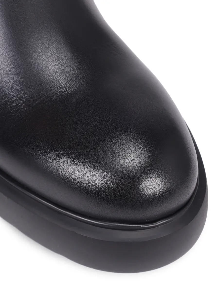 Сапоги кожаные