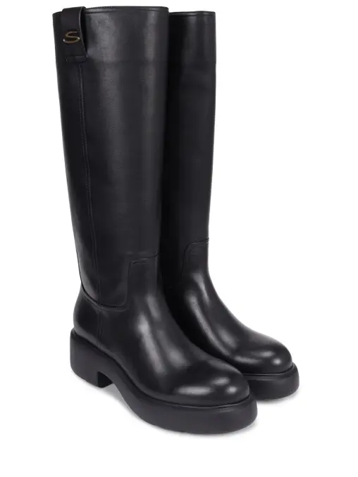 Сапоги кожаные SANTONI