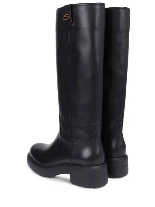 Сапоги кожаные SANTONI